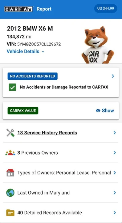 2012 BMW E71 X6 M - Image 3 of 21