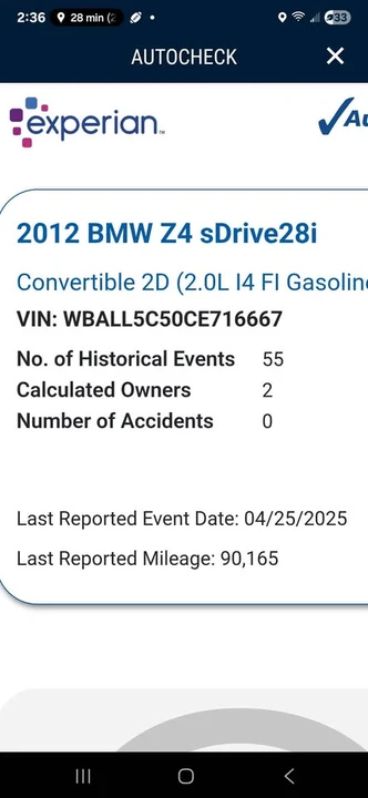 2012 BMW E89 Z4 Roadster - Image 18 of 18