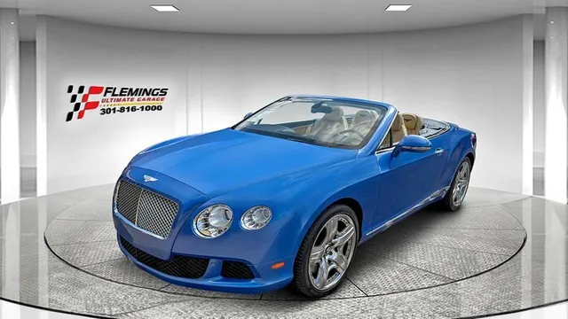2012 Bentley Continental GTC Convertible