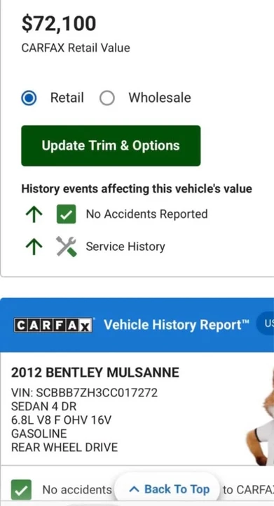 2012 Bentley Mulsanne 2nd Gen - Image 19 of 19