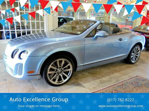 2012 Bentley Continental GTC Supersports