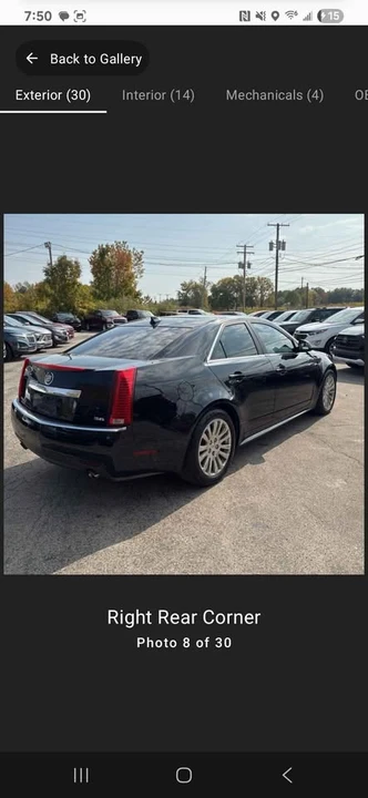2012 Cadillac CT4 - Image 7 of 20
