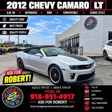 2012 Chevrolet Camaro LT Convertible