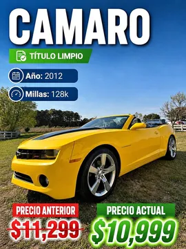 2012 Chevrolet Camaro RS Convertible