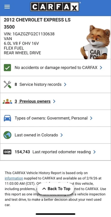 2012 Chevrolet Express - Image 14 of 21
