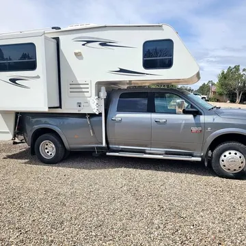 2012 Dodge 3500 HD with Lance Camper