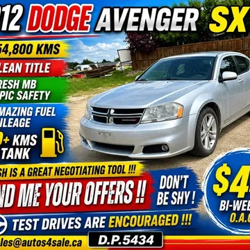 2012 Dodge Avenger SXT