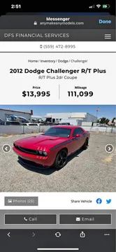 2012 Dodge Challenger R/T Plus