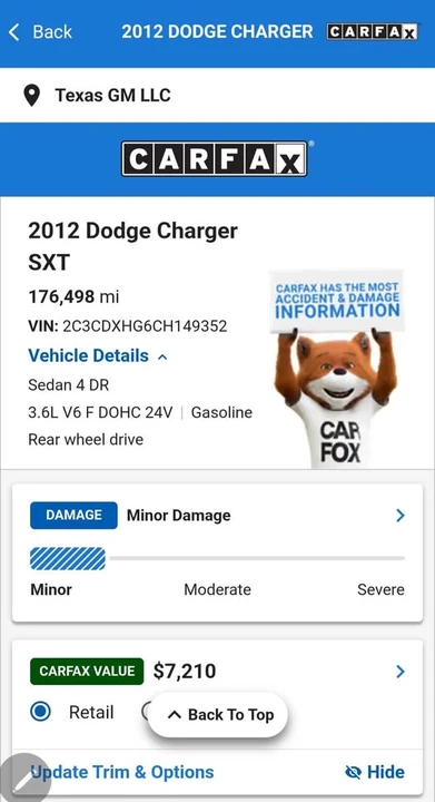 2012 Dodge Charger 7th Gen - Image 17 of 18