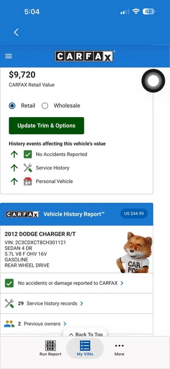 2012 Dodge Charger 7th Gen - Image 6 of 6