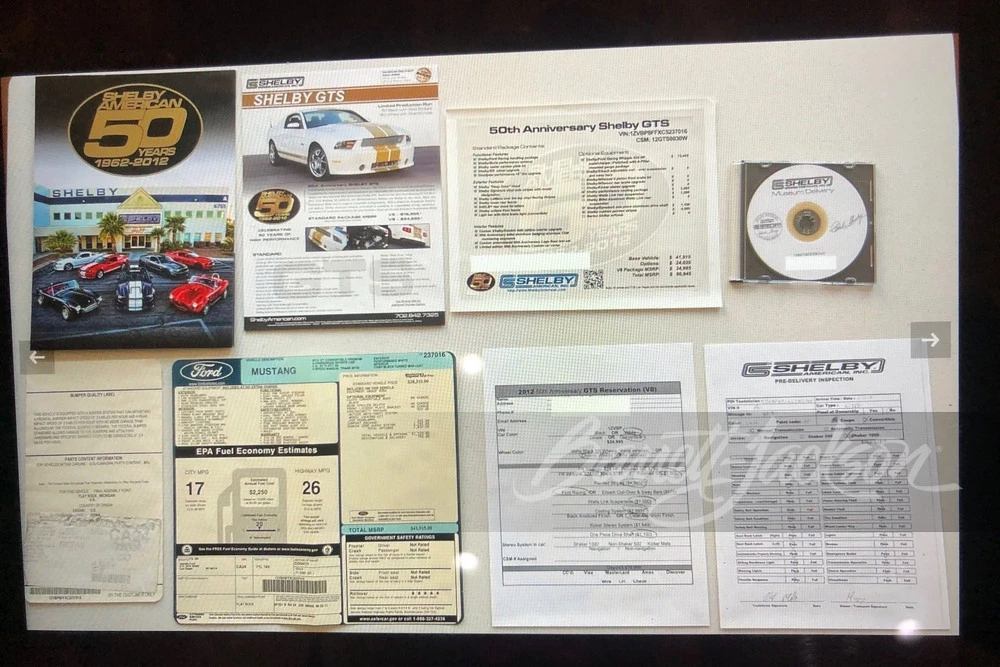 2012 Ford S197 II Shelby Mustang GT & GTS - Image 17 of 31