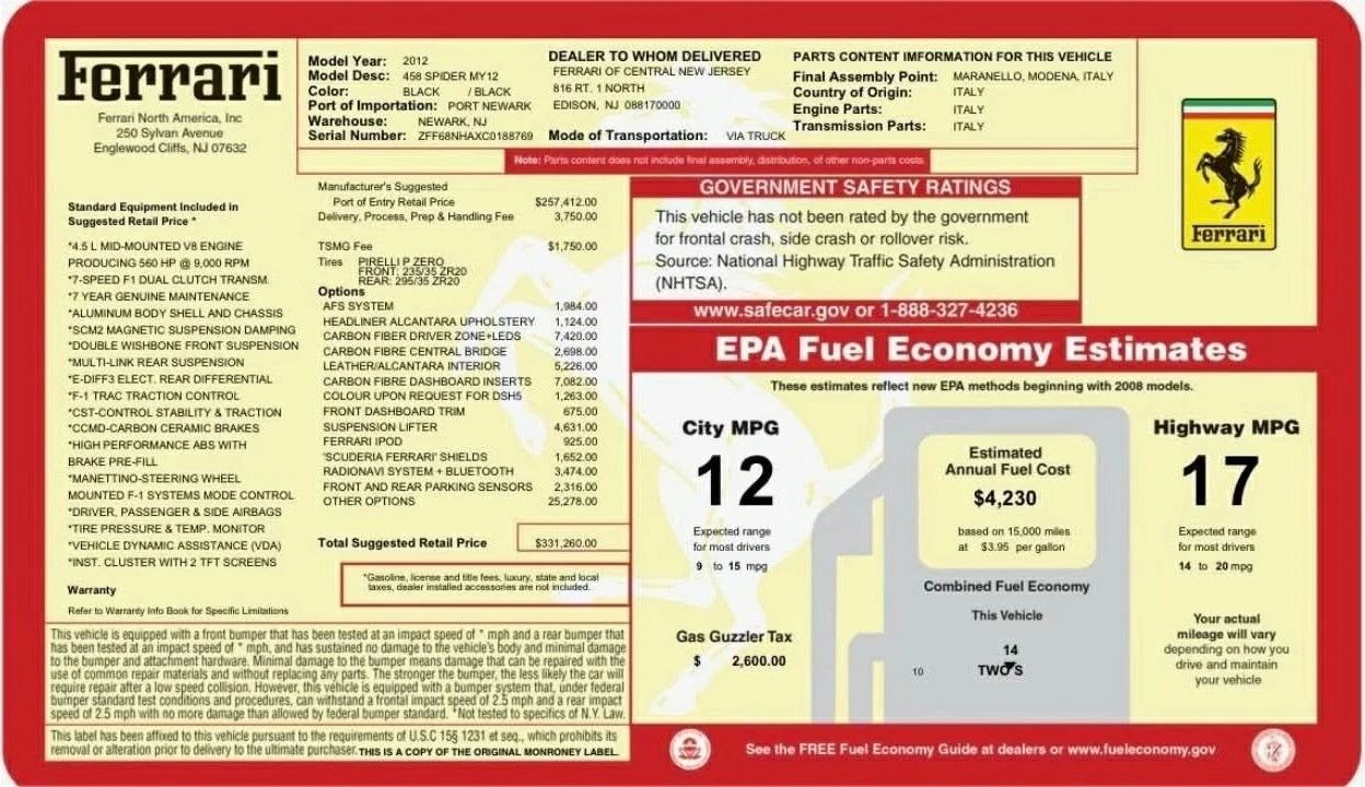 2012 Ferrari 458 Italia - Image 2 of 31