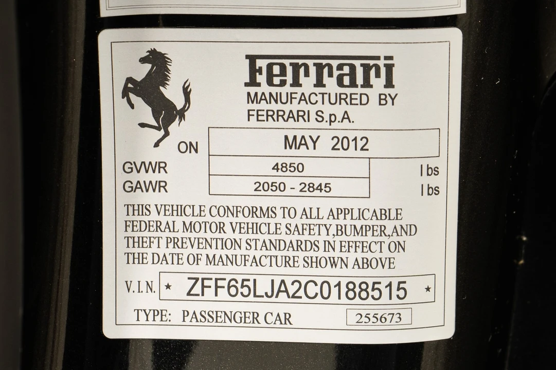 2012 Ferrari California - Image 20 of 21
