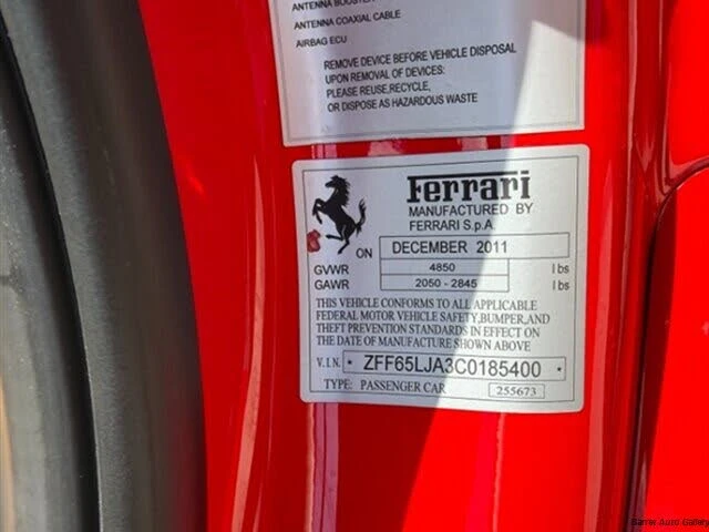 2012 Ferrari California - Image 27 of 31