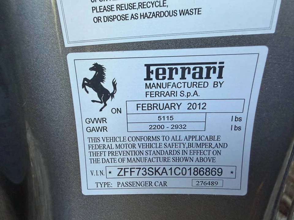 2012 Ferrari FF - Image 8 of 10