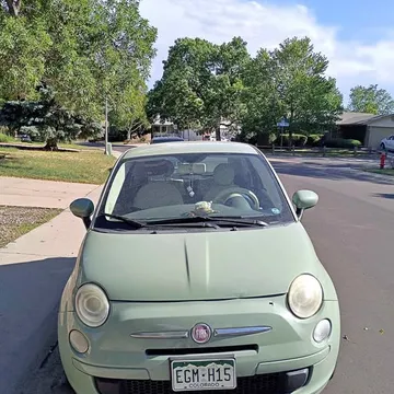2012 Fiat 500 Pop Hatchback 2D