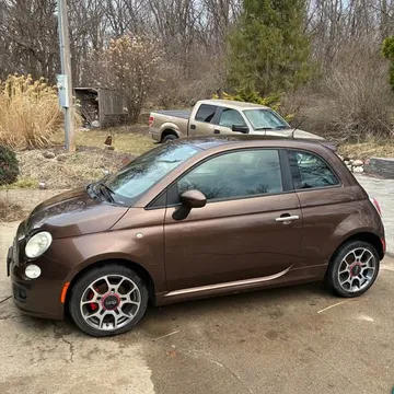 2012 Fiat 500 Sport Hatchback 2D