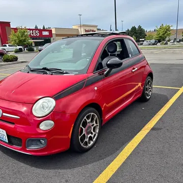 2012 Fiat 500 Sport Hatchback 2D