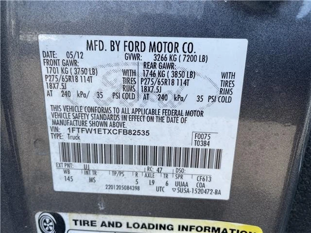 2012 Ford F-150 12th Gen - Image 2 of 21