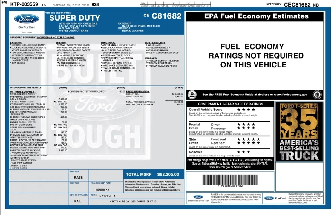 2012 Ford Super Duty 3rd Gen - Image 4 of 12