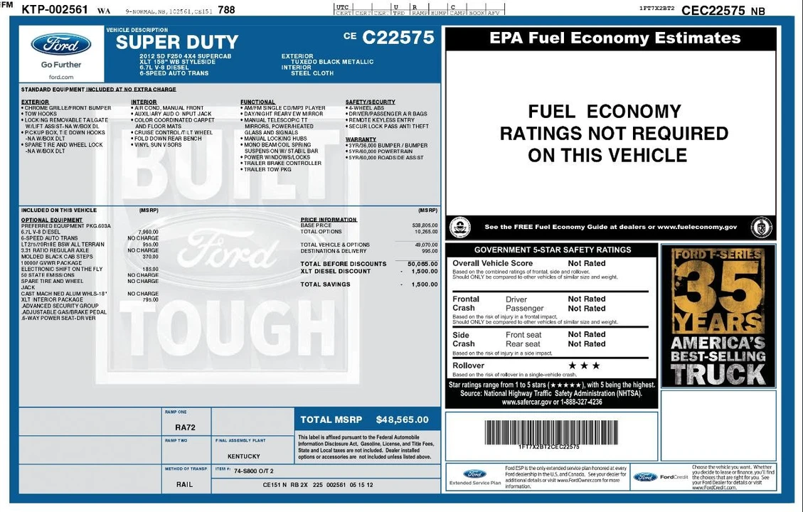 2012 Ford Super Duty 3rd Gen - Image 3 of 16