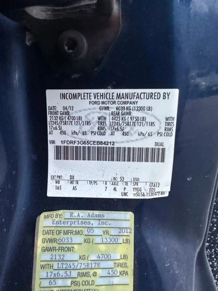 2012 Ford Super Duty 3rd Gen - Image 6 of 12