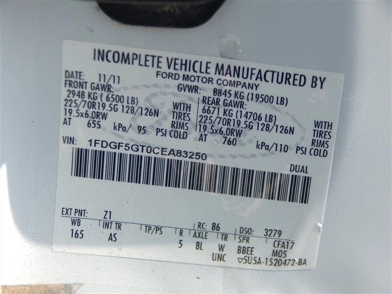 2012 Ford Super Duty 3rd Gen - Image 18 of 21