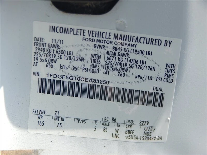 2012 Ford Super Duty 3rd Gen - Image 18 of 21