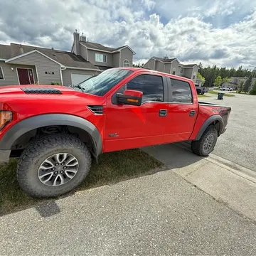 2012 Ford F150 SVT Raptor SuperCrew Cab