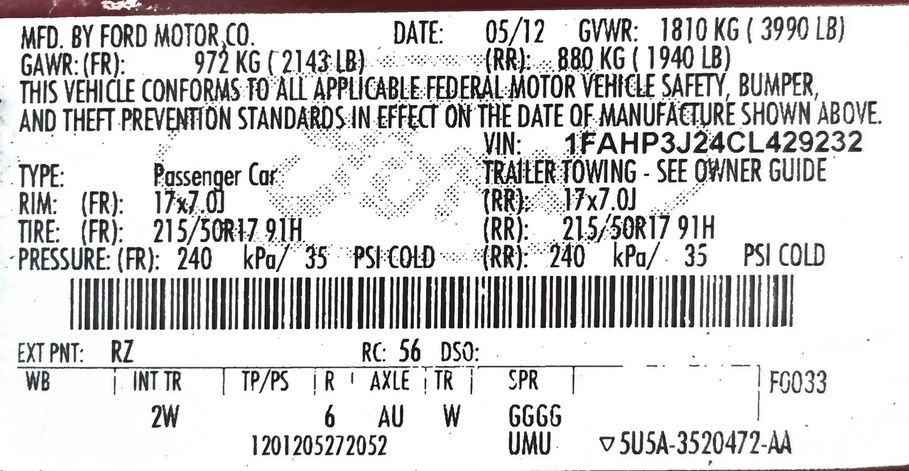 2012 Ford Focus 3rd Gen - Image 9 of 9