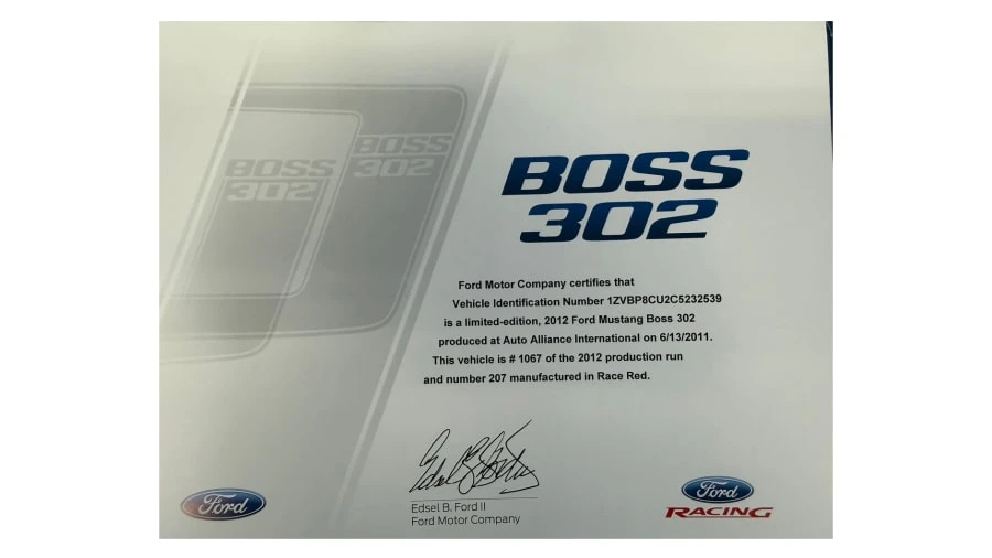 2012 Ford S197 Mustang Boss 302 - Image 17 of 19