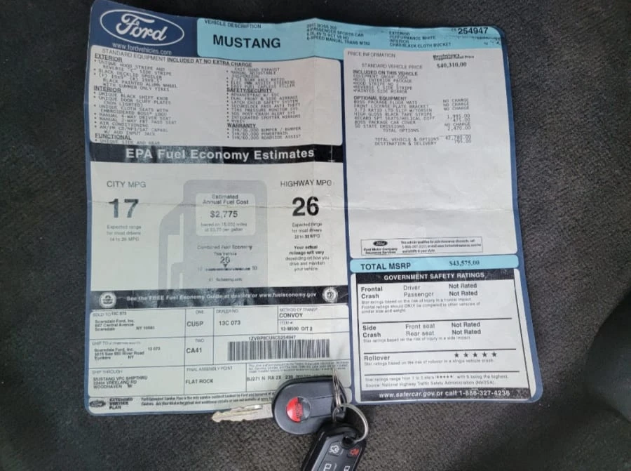 2012 Ford S197 Mustang Boss 302 - Image 11 of 11