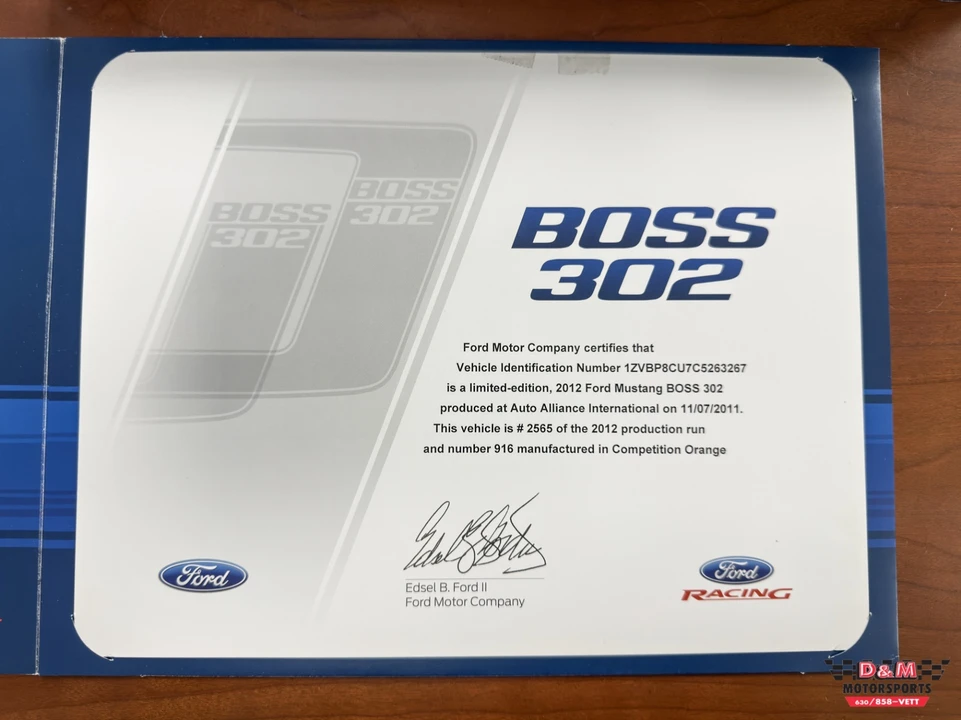 2012 Ford S197 Mustang Boss 302 - Image 20 of 31