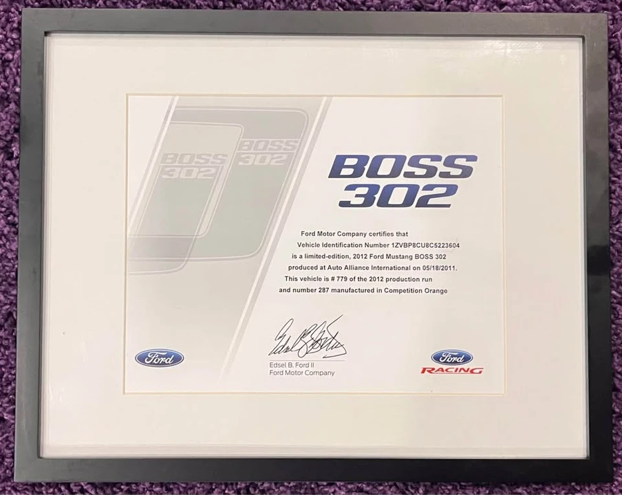 2012 Ford S197 Mustang Boss 302 - Image 7 of 19