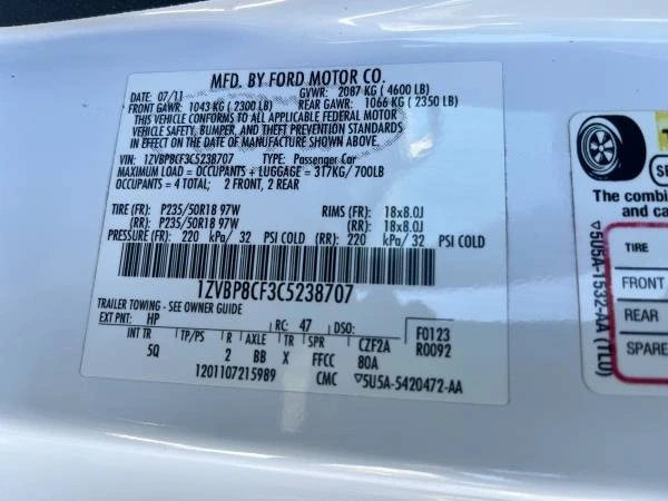 2012 Ford S197 Mustang - Image 15 of 20