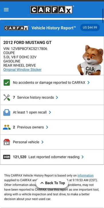 2012 Ford S197 Mustang - Image 16 of 16