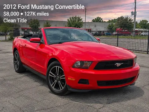 2012 Ford Mustang Convertible