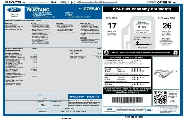 2012 Ford S197 Mustang - Image 21 of 21