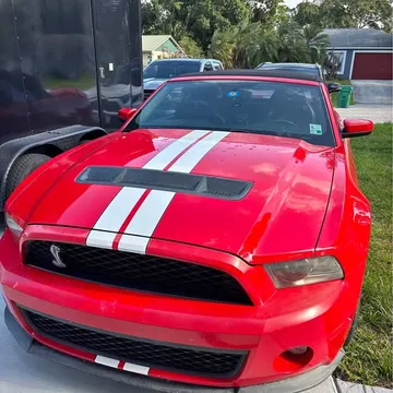 2012 Ford Mustang Shelby GT500 Convertible 2D
