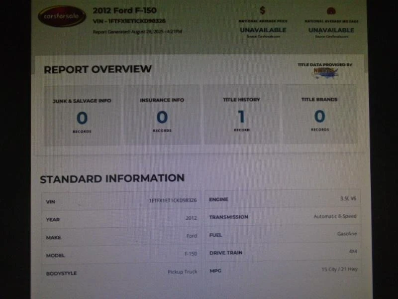 2012 Ford F-150 12th Gen - Image 10 of 19
