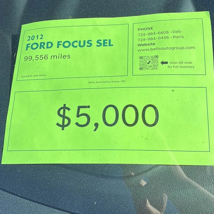 2012 Ford Focus 3rd Gen - Image 6 of 6