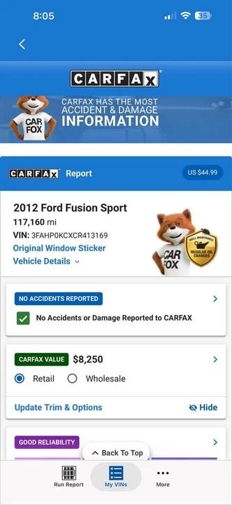 2012 Ford Fusion 1st Gen - Image 16 of 16