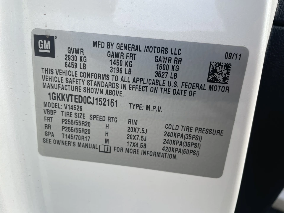 2012 GMC Acadia - Image 2 of 21