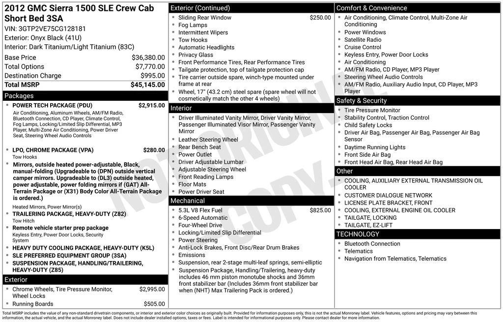 2012 GMC Sierra 2nd Gen - Image 4 of 12
