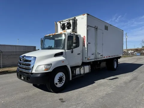 2012 Hino 338 22' Box Truck w Shredder Unit