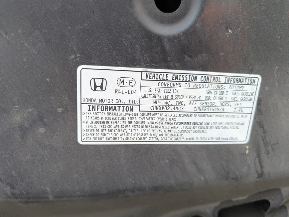 2012 Honda Accord 8th Gen - Image 11 of 11