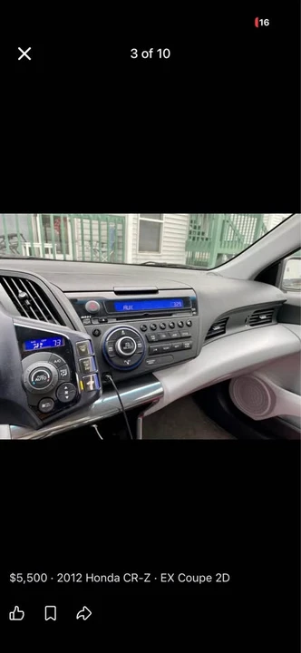 2012 Honda CR-Z - Image 9 of 14
