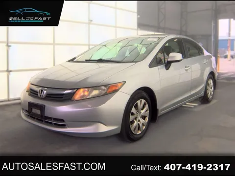 2012 Honda Civic LX 4DR Sedan FWD