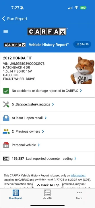 2012 Honda Fit - Image 18 of 18