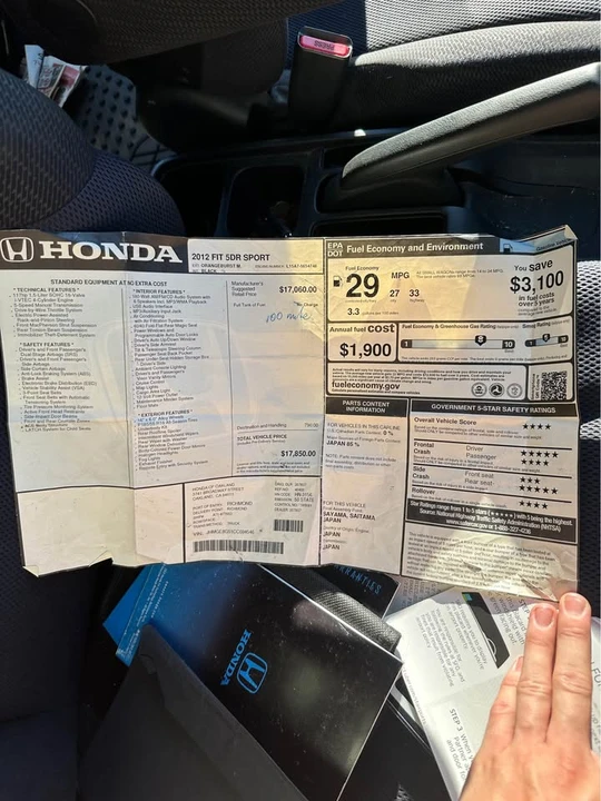 2012 Honda Fit - Image 8 of 9